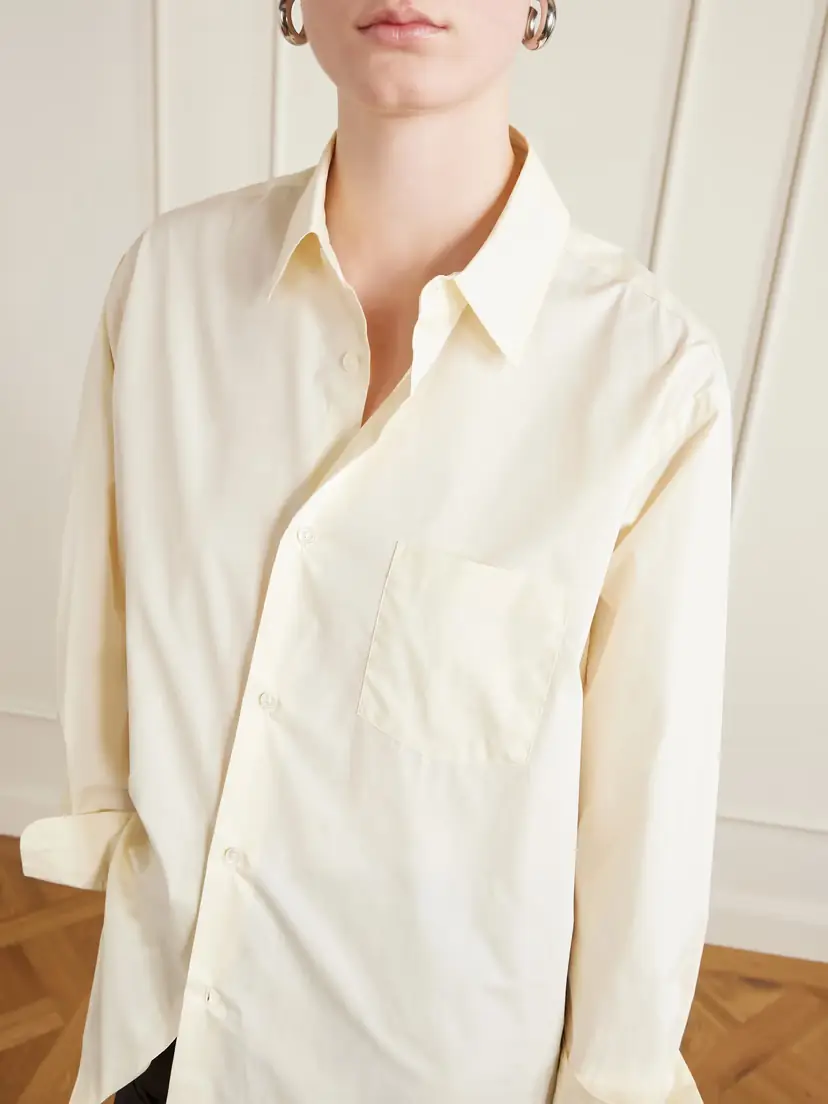 ssstein Suvin Oversized Cotton-poplin Shirt | Thumbnail 4