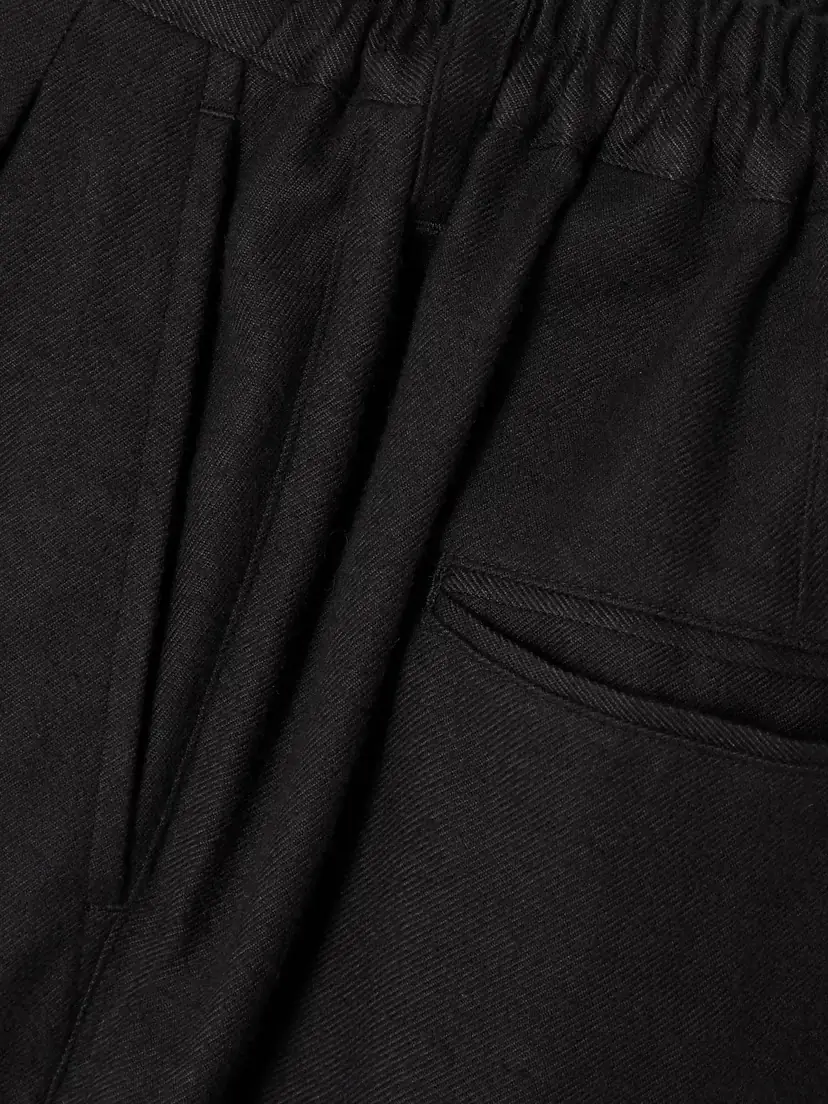 ssstein Pleated Silk-blend Flannel Wide-leg Pants | Thumbnail 5 ssstein Pleated Silk-blend Flannel Wide-leg Pants | Thumbnail 5