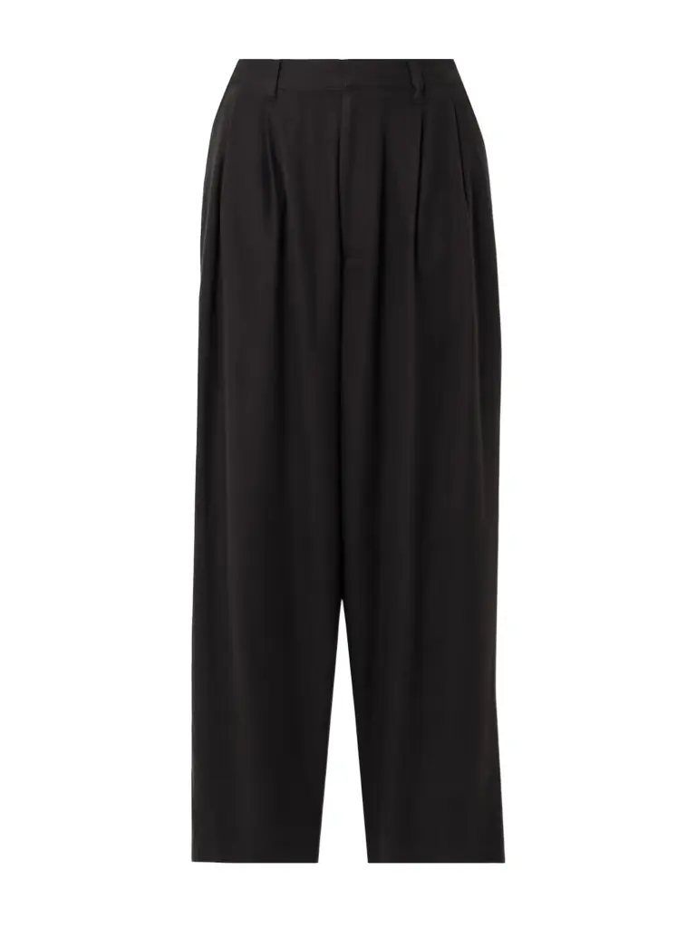 ssstein Pleated Silk-blend Flannel Wide-leg Pants | Image 1 ssstein Pleated Silk-blend Flannel Wide-leg Pants | Image 1