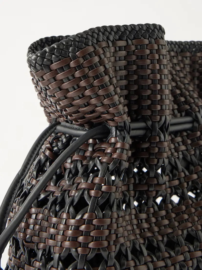 Loewe Flamenco Medium Woven Leather Clutch | Thumbnail 5 Loewe Flamenco Medium Woven Leather Clutch | Thumbnail 5