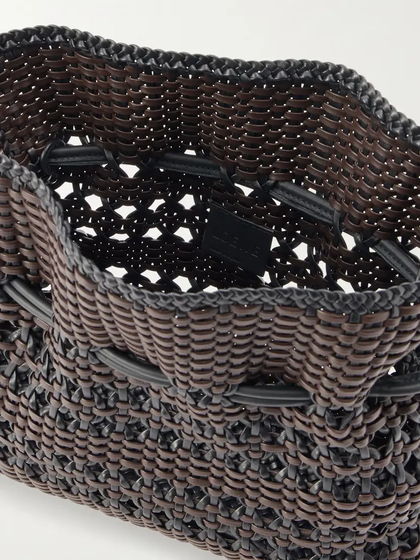 Loewe Flamenco Medium Woven Leather Clutch | Thumbnail 6 Loewe Flamenco Medium Woven Leather Clutch | Thumbnail 6