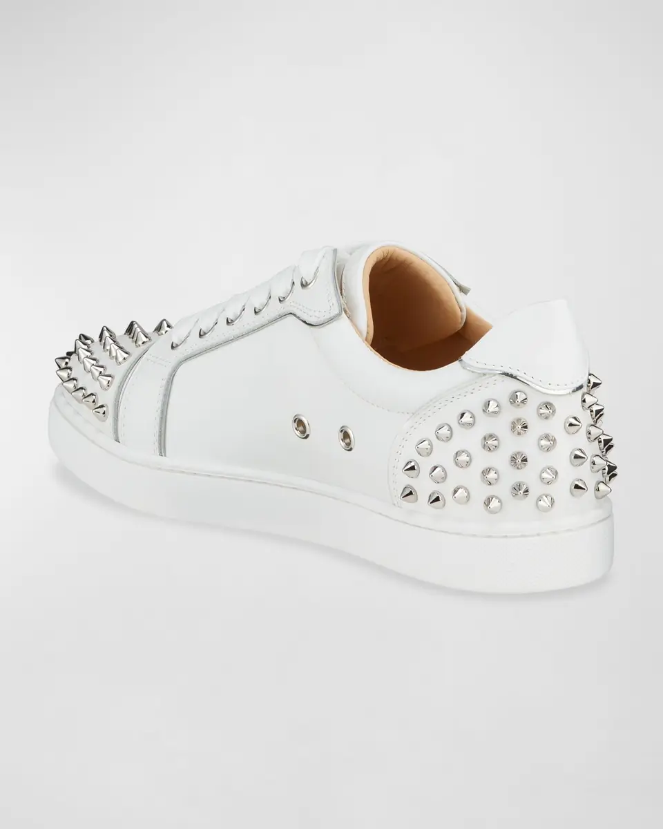 Christian Louboutin Viera 2 Spikes Leather Low-Top Sneakers | Thumbnail 4 Christian Louboutin Viera 2 Spikes Leather Low-Top Sneakers | Thumbnail 4