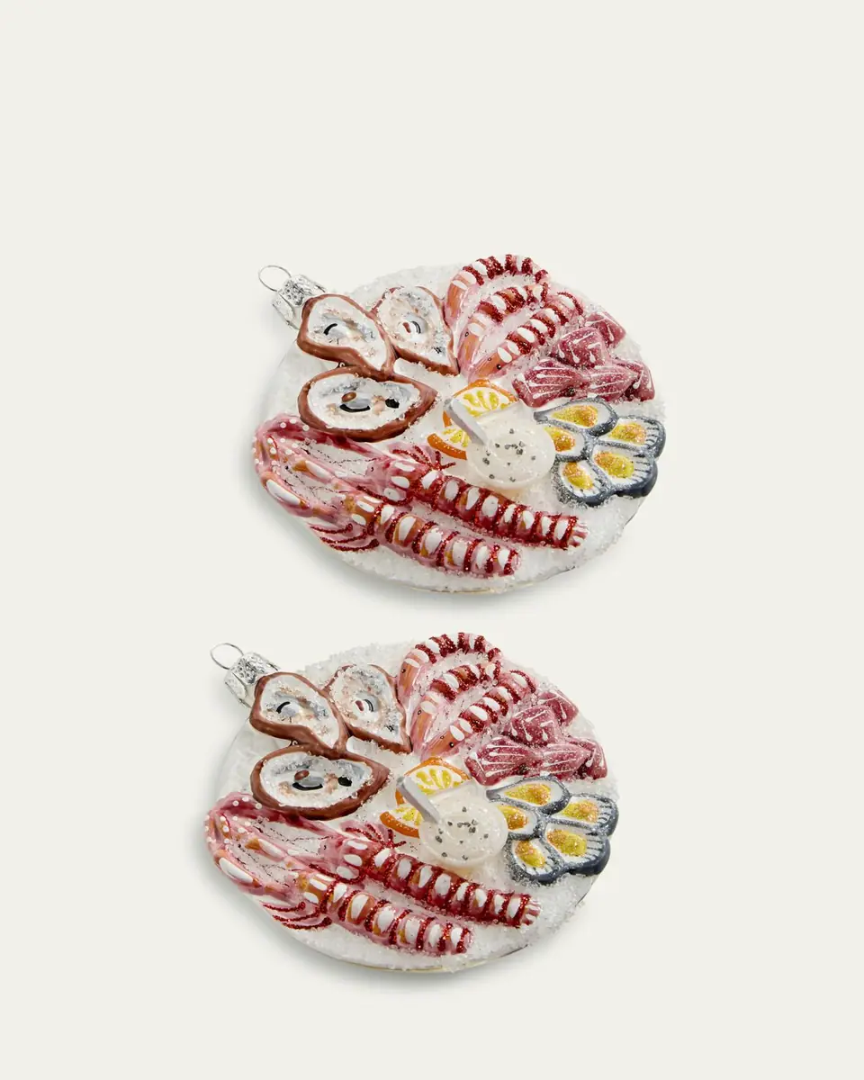 Cody Foster & Co Seafood Tray Ornament | Thumbnail 2