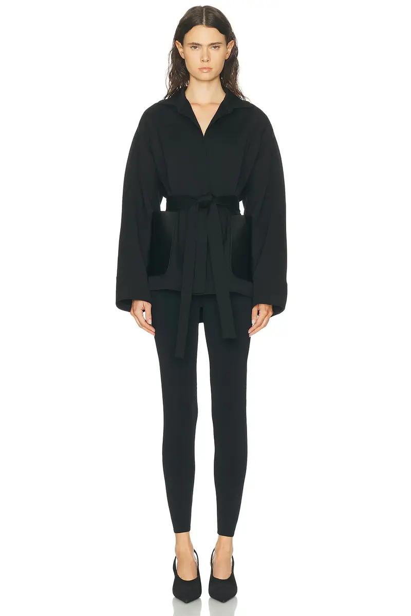 ALAÏA ALAΪA Wrap Jacket | Thumbnail 4 ALAÏA ALAΪA Wrap Jacket | Thumbnail 4