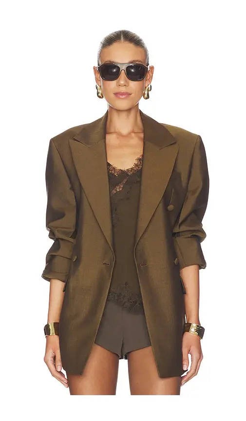 RÓHE Double-breasted Hourglass Blazer | Thumbnail 2