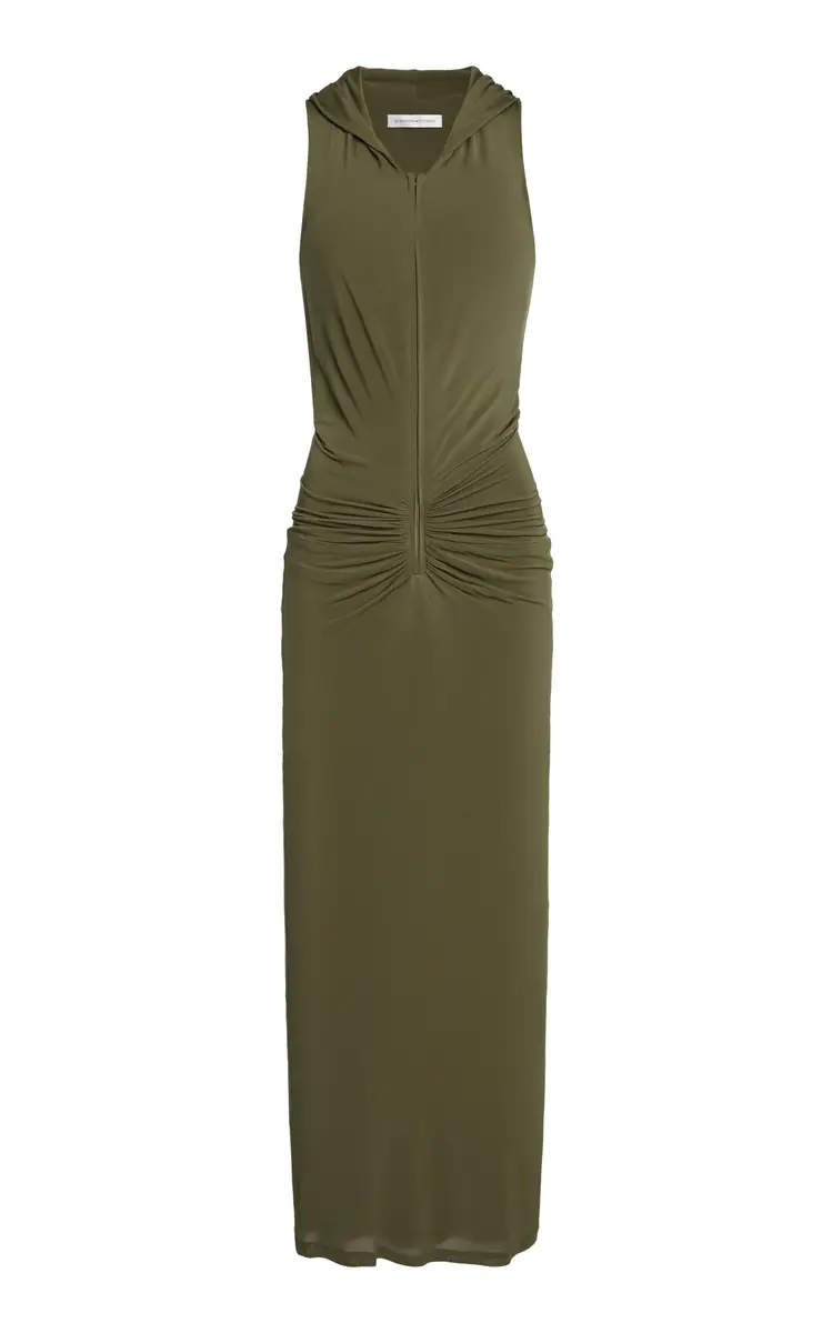 Christopher Esber Dannie Hooded Maxi Dress