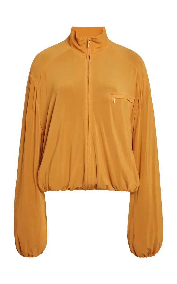 Christopher Esber Dannie Jersey Bomber Jacket | Thumbnail 2 Christopher Esber Dannie Jersey Bomber Jacket | Thumbnail 2