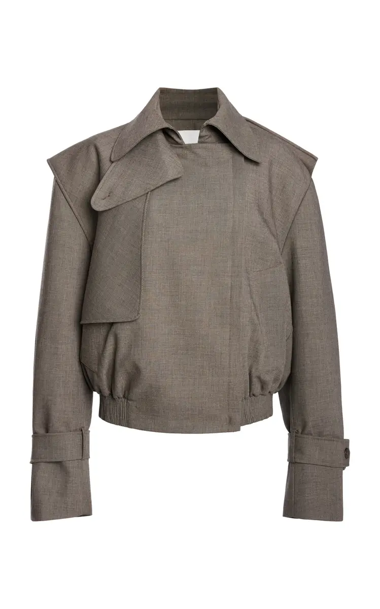 Christopher Esber Cropped Bomber Jacket
