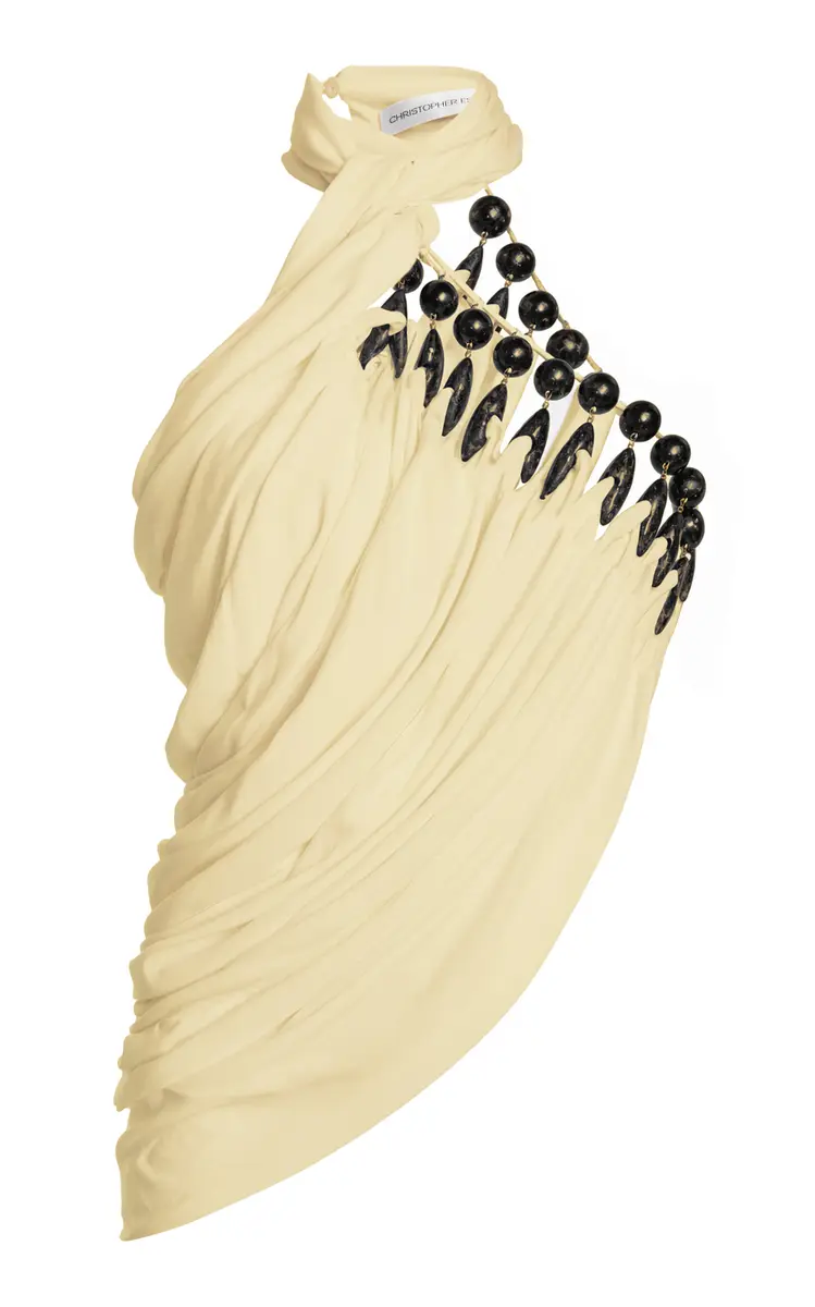 Christopher Esber Tropique Droplet Halter Top | Image 1 Christopher Esber Tropique Droplet Halter Top | Image 1