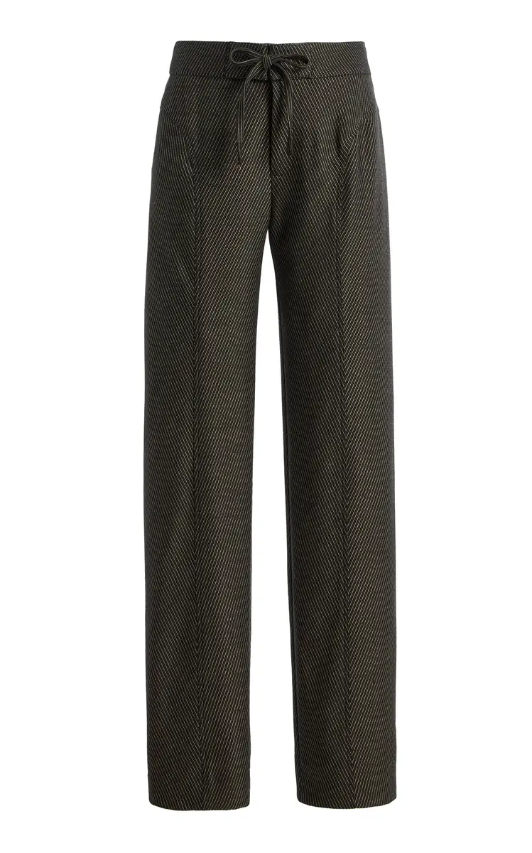 Christopher Esber Banyan Chevron-Wool Tie Trousers | Thumbnail 3 Christopher Esber Banyan Chevron-Wool Tie Trousers | Thumbnail 3