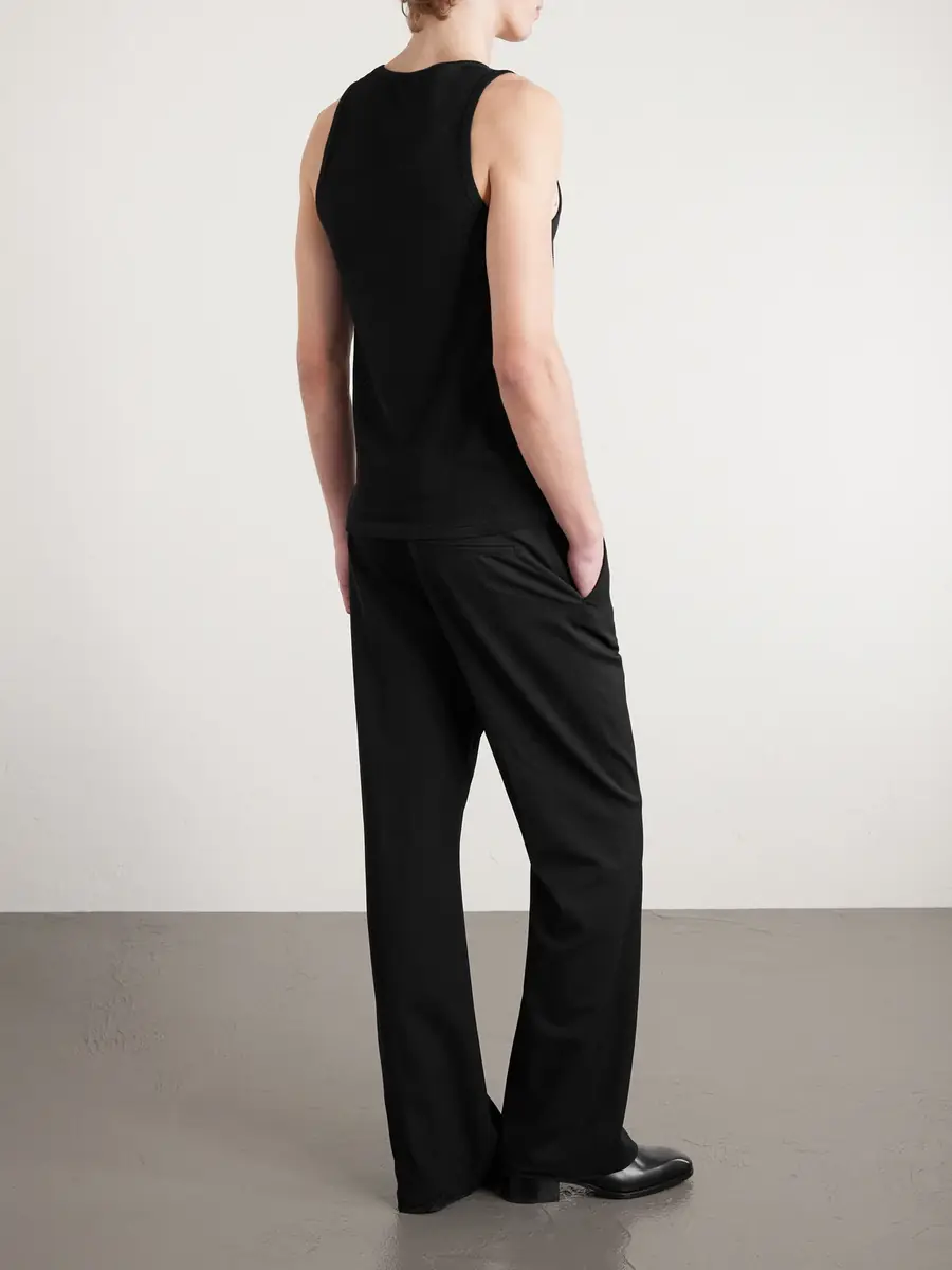 Tom Ford Open-Knit Cotton Tank Top - Men | Thumbnail 4 Tom Ford Open-Knit Cotton Tank Top - Men | Thumbnail 4