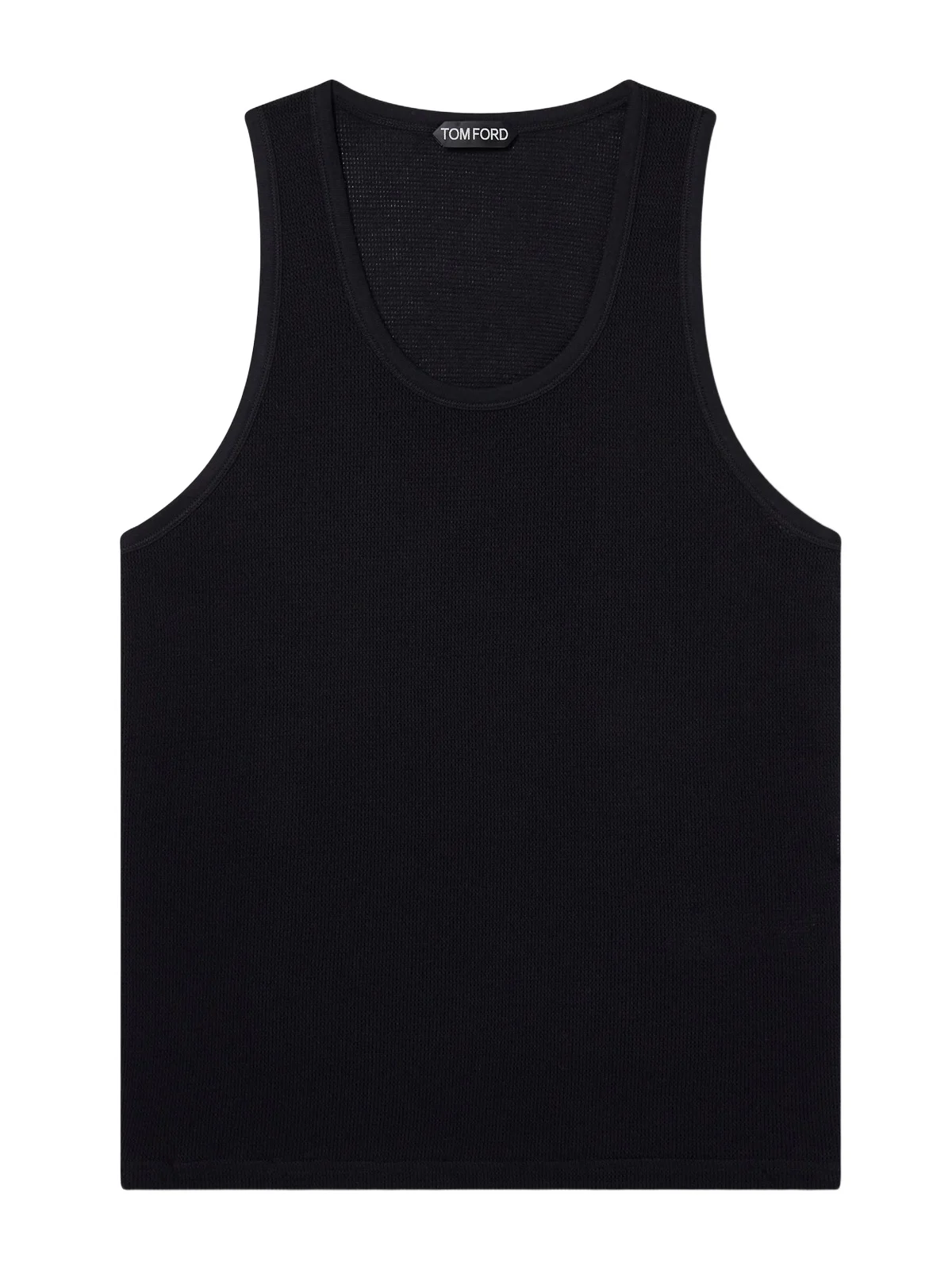 Tom Ford Open-Knit Cotton Tank Top - Men