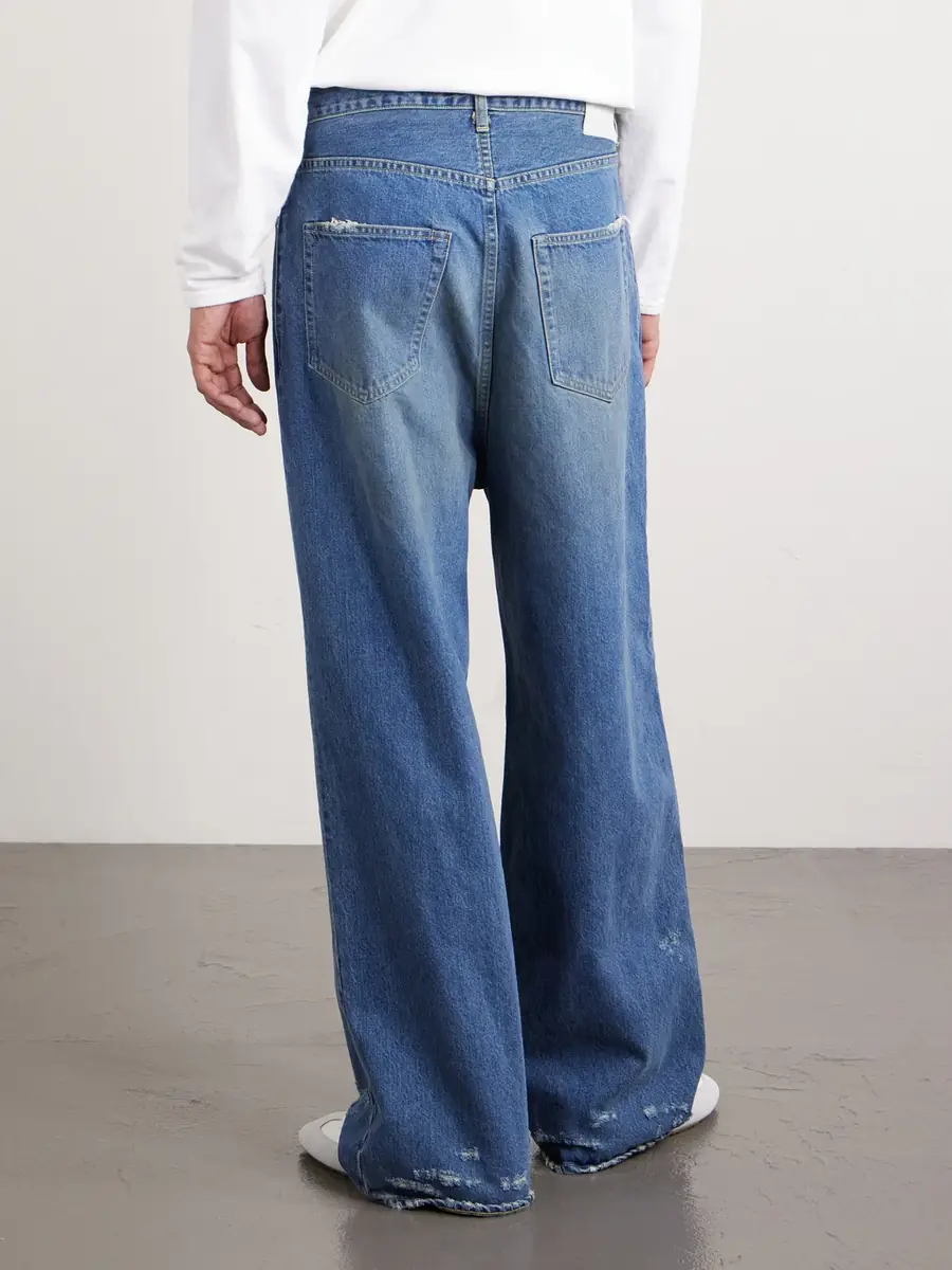 ssstein Straight-Leg Distressed Jeans - Men | Thumbnail 4