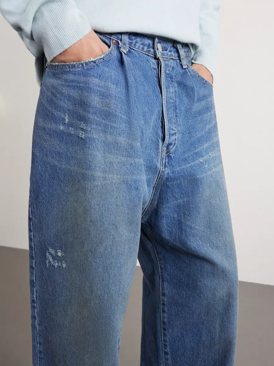 ssstein Straight-Leg Distressed Jeans - Men | Thumbnail 5