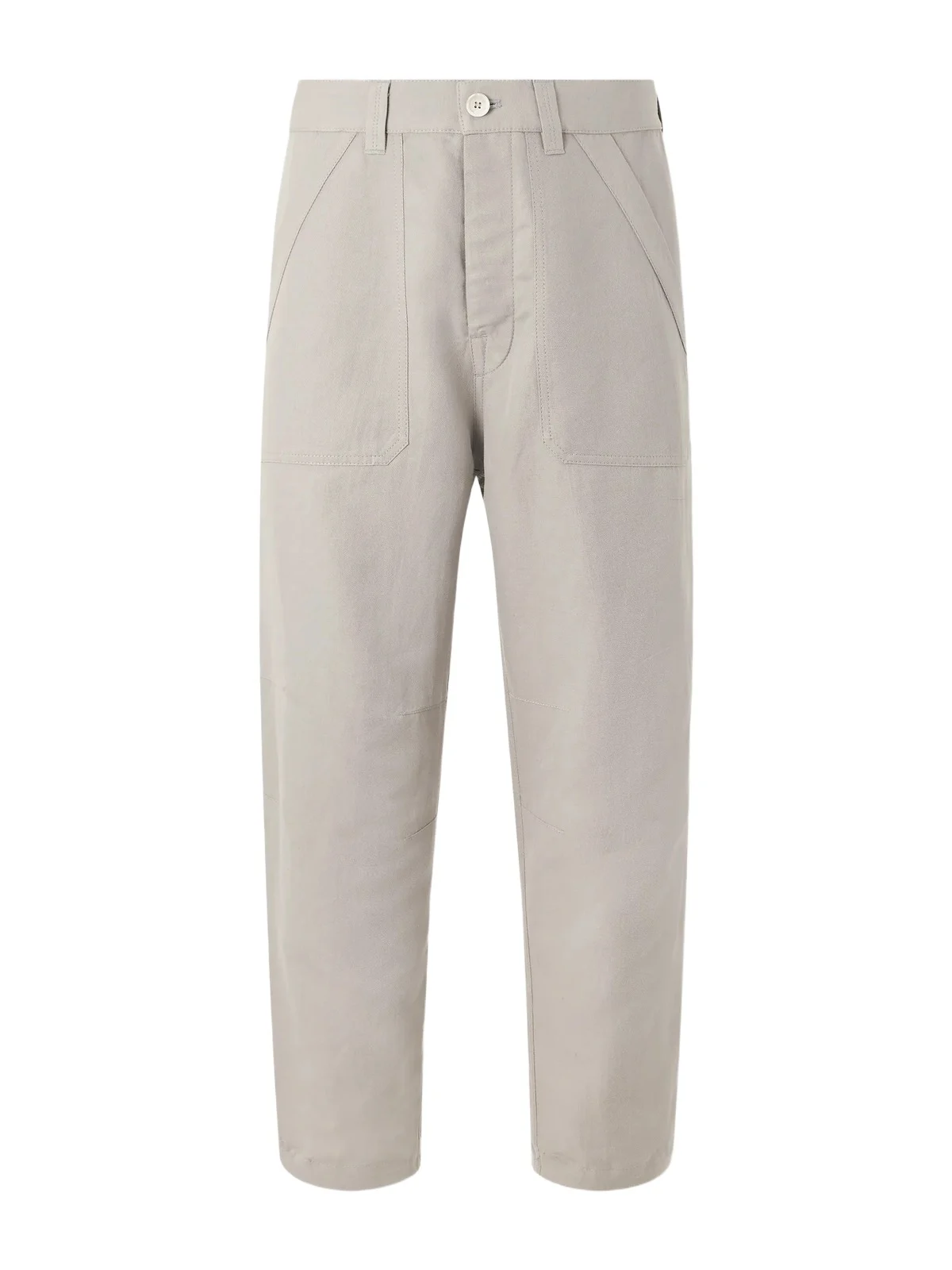Straight-Leg Linen and Cotton-Blend Trousers - Men