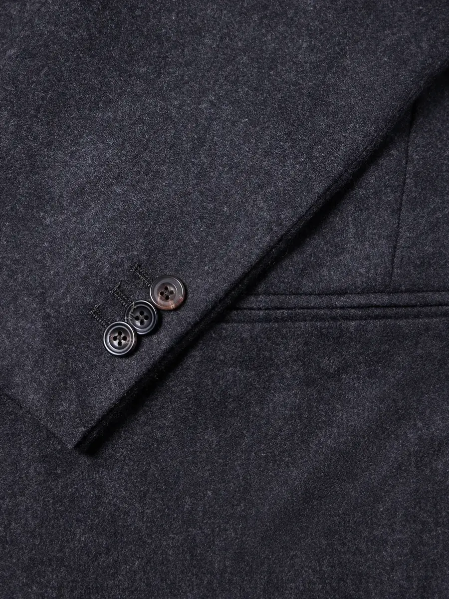 J. Mueser Waverly Double-Breasted Virgin Wool Suit Jacket - Men | Thumbnail 5