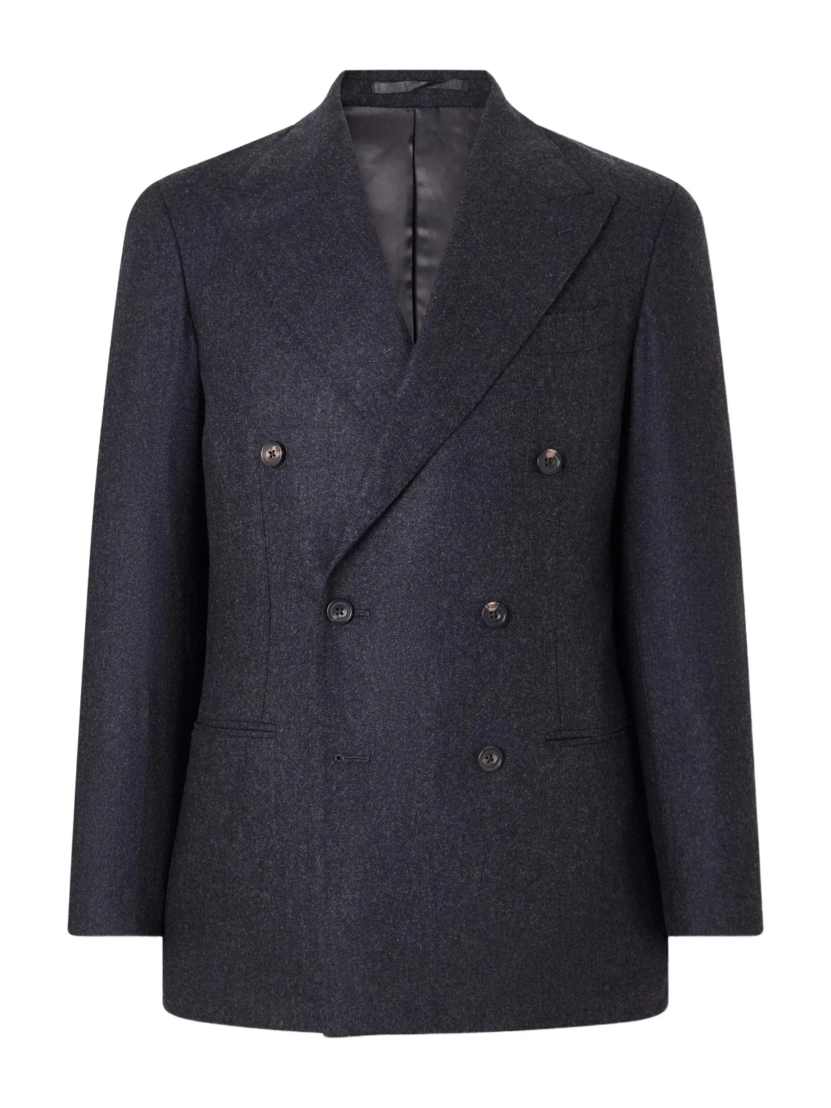 Waverly Double-Breasted Virgin Wool Suit Jacket - Men