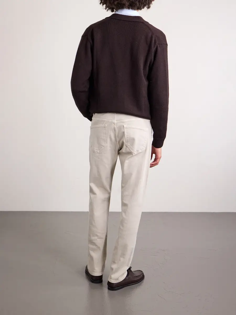 Peter Millar Fairfield Straight-Leg Garment-Dyed Jeans - Men | Thumbnail 4 Peter Millar Fairfield Straight-Leg Garment-Dyed Jeans - Men | Thumbnail 4
