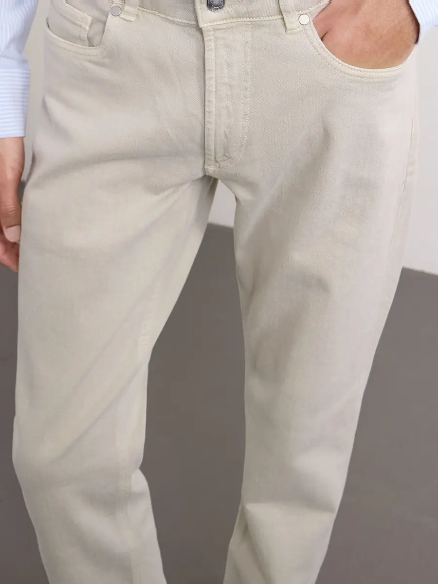 Peter Millar Fairfield Straight-Leg Garment-Dyed Jeans - Men | Thumbnail 5 Peter Millar Fairfield Straight-Leg Garment-Dyed Jeans - Men | Thumbnail 5
