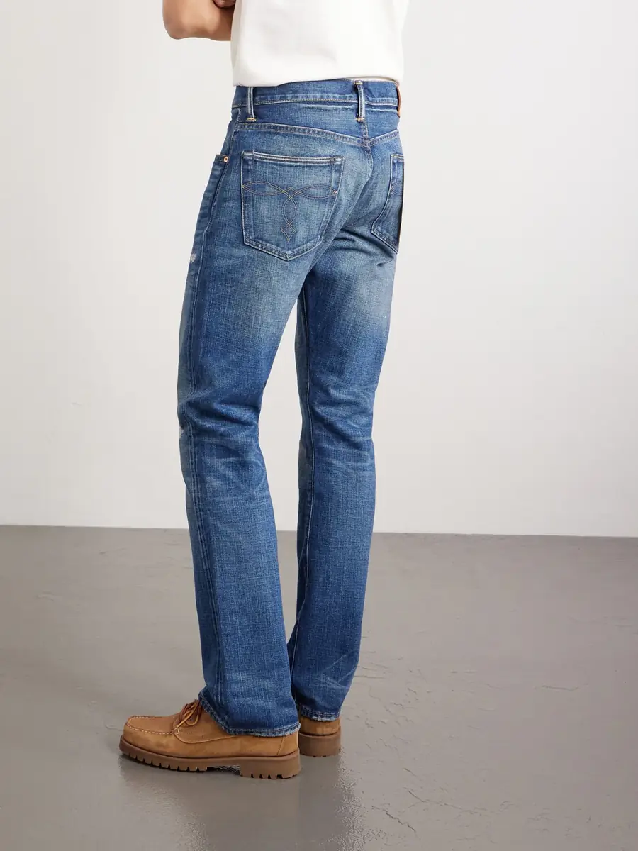 RRL Flared Distressed Jeans - Men | Thumbnail 4 RRL Flared Distressed Jeans - Men | Thumbnail 4