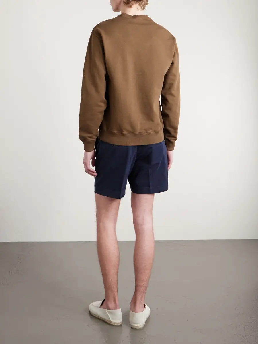 Tom Ford Logo-Embroidered Cotton-Jersey Sweatshirt - Men | Thumbnail 4 Tom Ford Logo-Embroidered Cotton-Jersey Sweatshirt - Men | Thumbnail 4