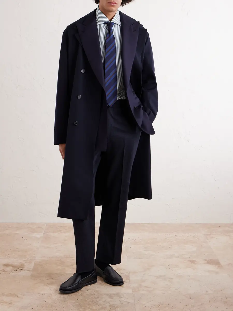 J. Mueser Waverly Straight-Leg Virgin Wool Suit Trousers - Men | Thumbnail 2