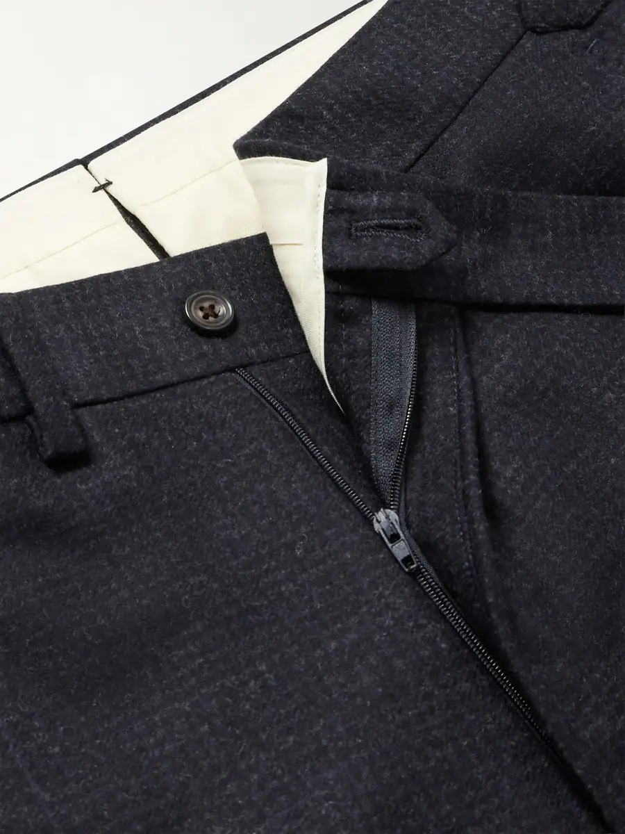 J. Mueser Waverly Straight-Leg Virgin Wool Suit Trousers - Men | Thumbnail 5