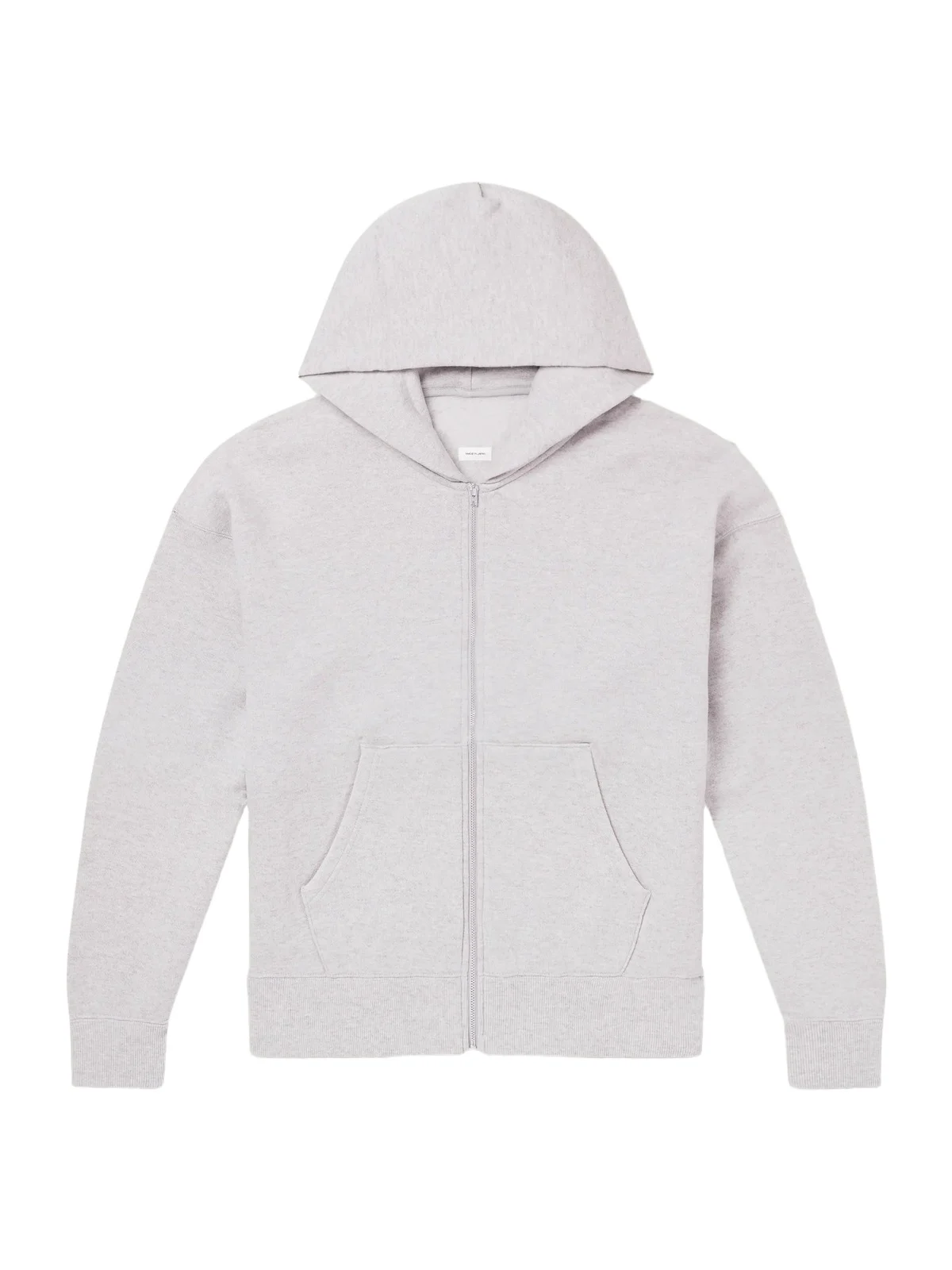 Visvim Jumbo Wool and Cotton-Blend Jersey Zip-Up Hoodie - Men