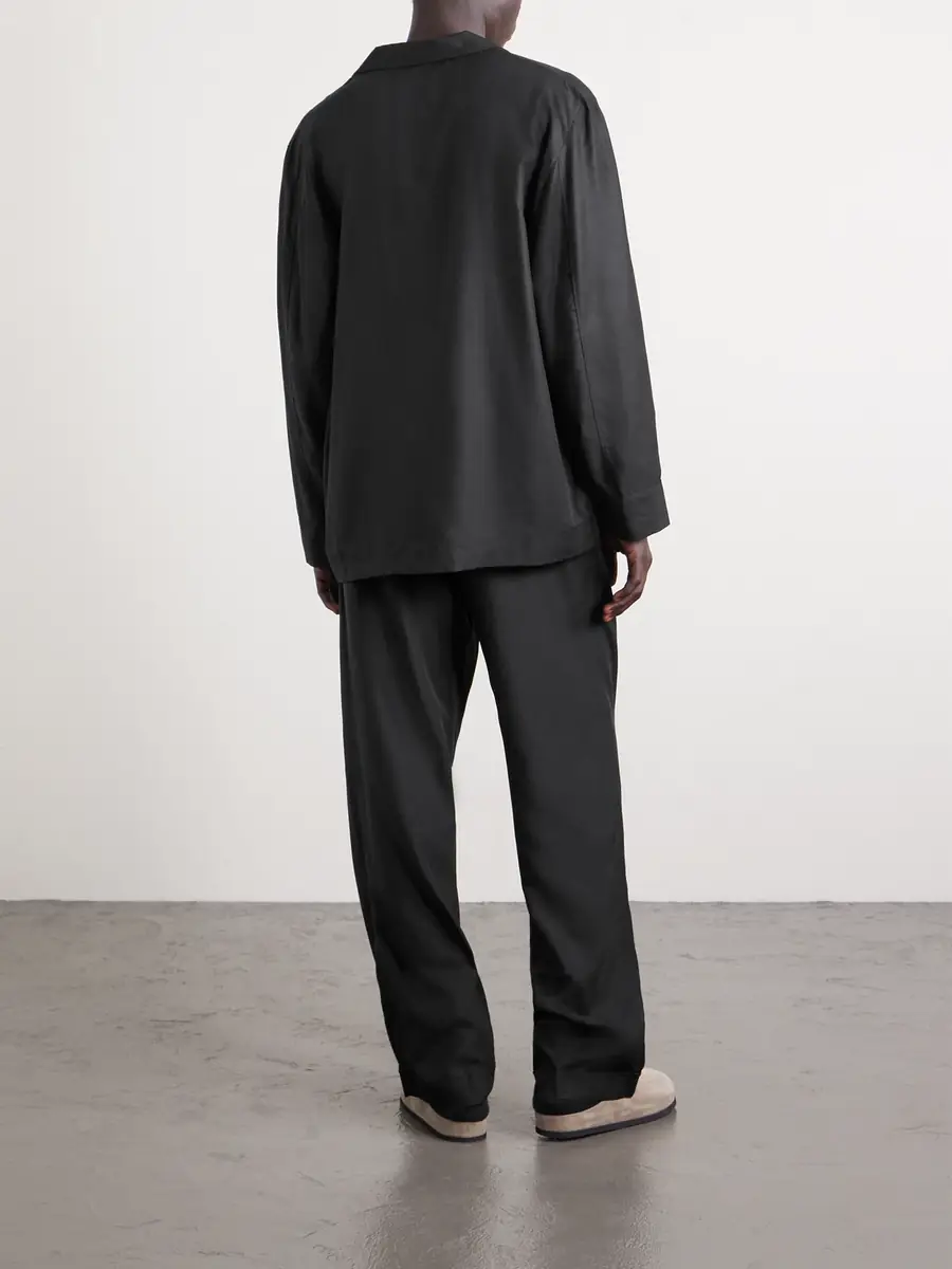 CDLP Camp-Collar Lyocell Pyjama Shirt - Men | Thumbnail 3