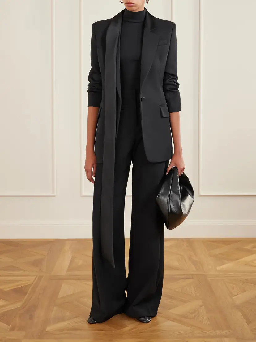 Courrèges Heritage Crepe Wide-leg Pants | Thumbnail 2