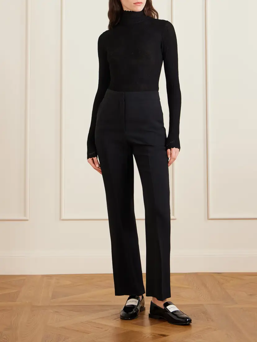 Givenchy Open-back Lace Turtleneck Bodysuit | Thumbnail 2