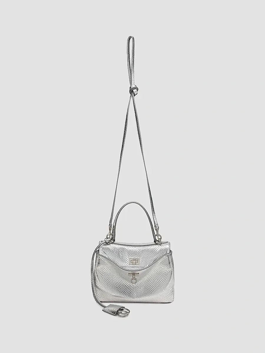 Balenciaga Women's Rodeo Embossed Leather Top Handle Bag | Thumbnail 9 Balenciaga Women's Rodeo Embossed Leather Top Handle Bag | Thumbnail 9