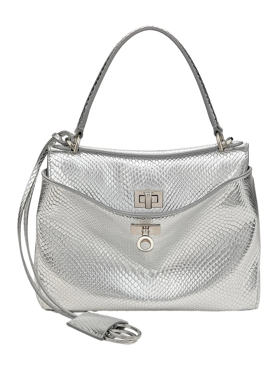 Women's Rodeo Embossed Leather Top Handle Bag