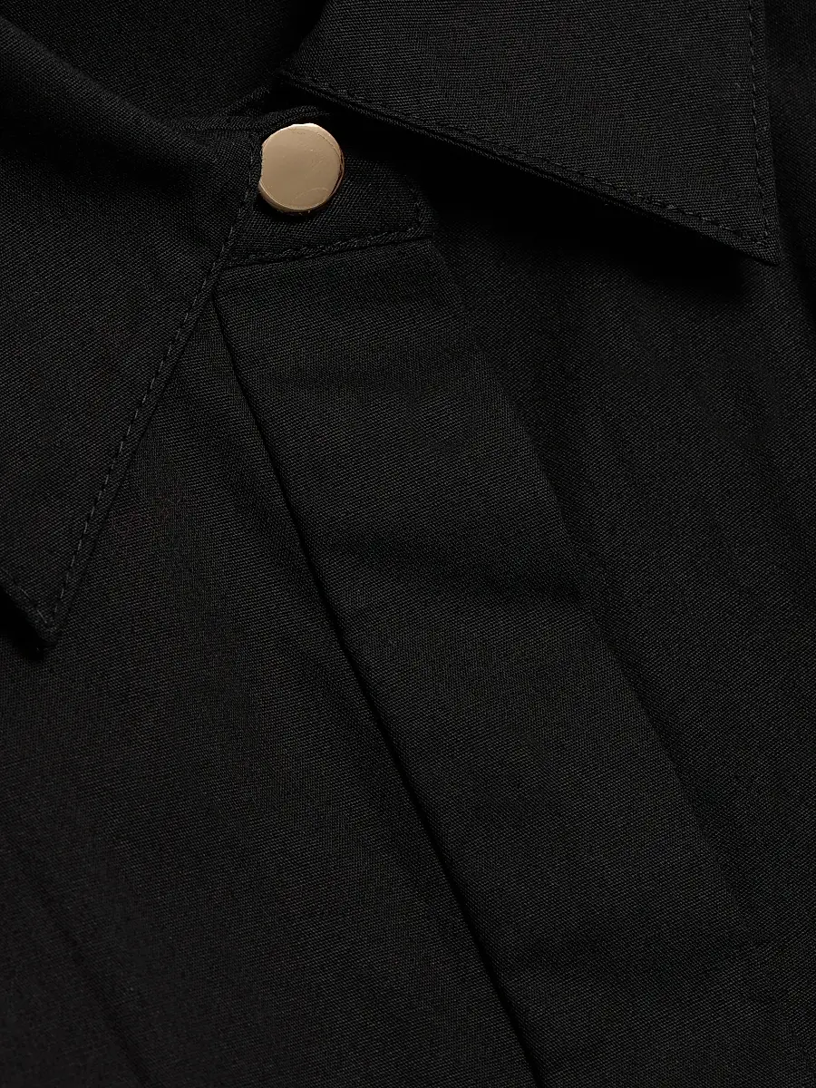 Toccin Women's Chelsea Cotton Tie-Waist Midi-Shirtdress | Thumbnail 7 Toccin Women's Chelsea Cotton Tie-Waist Midi-Shirtdress | Thumbnail 7