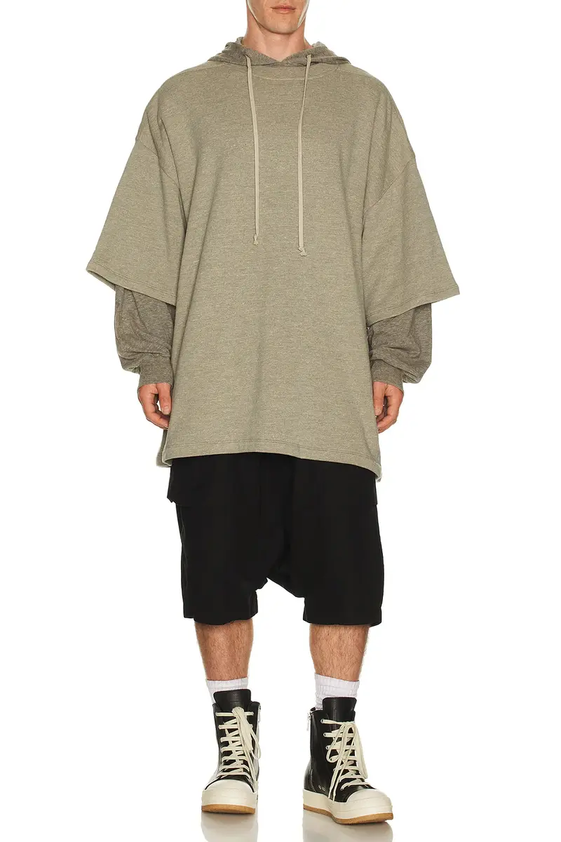 DRKSHDW by Rick Owens Tommy Hustler Hoodie | Thumbnail 3