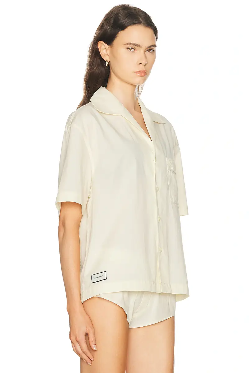 Entire Studios Short Sleeve Pajama Shirt | Thumbnail 3