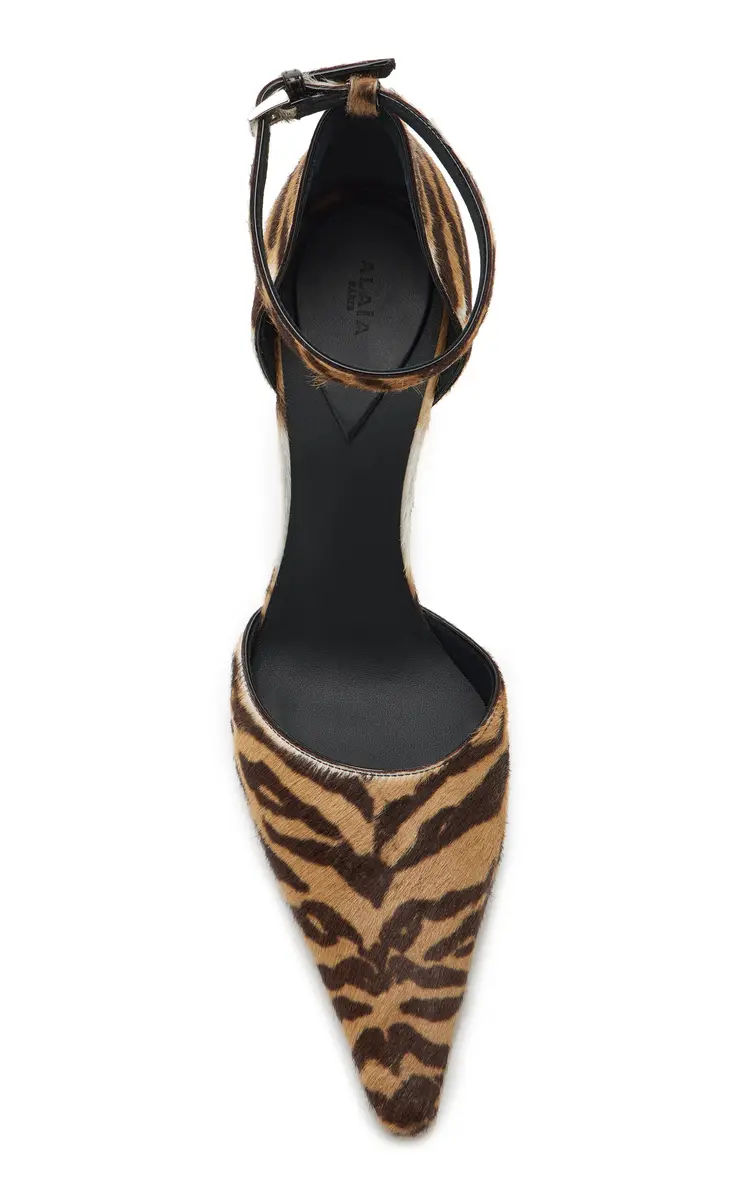 Alaïa Pony Hair D'Orsay Pumps | Thumbnail 3 Alaïa Pony Hair D'Orsay Pumps | Thumbnail 3