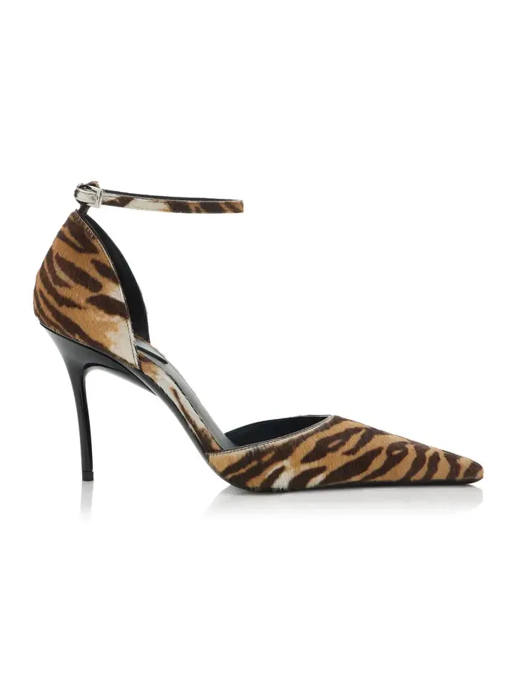 Pony Hair D'Orsay Pumps