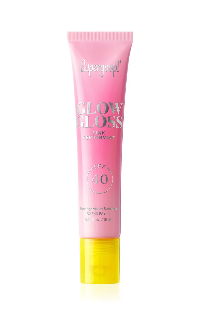 SUPERGOOP! Glow Gloss SPF 40 Lip Balm - Pink Peppermint | Thumbnail 8