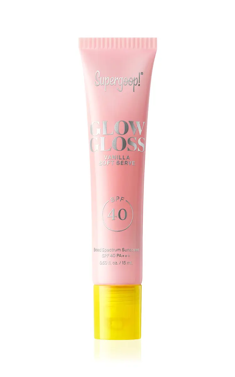 SUPERGOOP! Glow Gloss SPF 40 Lip Balm - Pink Peppermint