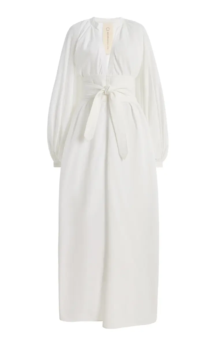 Marrakshi Life The Touareg Balloon-Sleeve Cotton Dress | Thumbnail 7 Marrakshi Life The Touareg Balloon-Sleeve Cotton Dress | Thumbnail 7