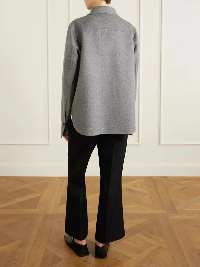 Jil Sander Cashmere-felt Jacket | Thumbnail 4