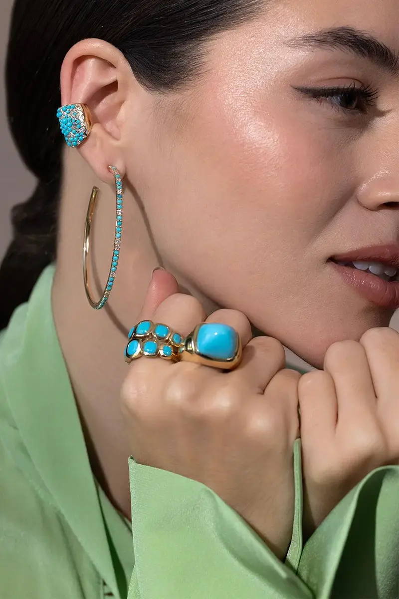 Robinson Pelham Sugar Loaf Turquoise Ring | Thumbnail 3