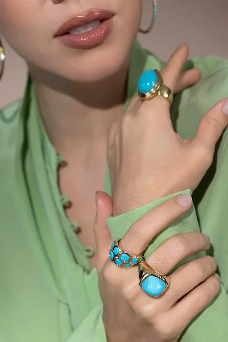 Robinson Pelham Sugar Loaf Turquoise Ring | Thumbnail 5