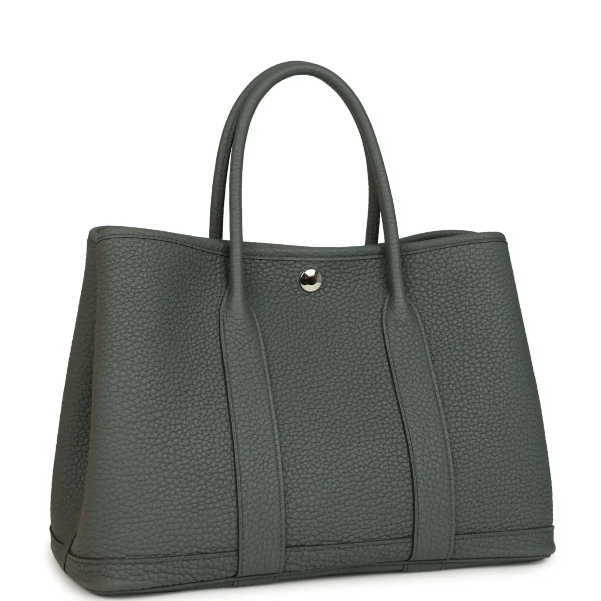 HERMÈS Hermes Garden Party 30 Vert Amande Negonda Palladium Hardware | Thumbnail 2 HERMÈS Hermes Garden Party 30 Vert Amande Negonda Palladium Hardware | Thumbnail 2