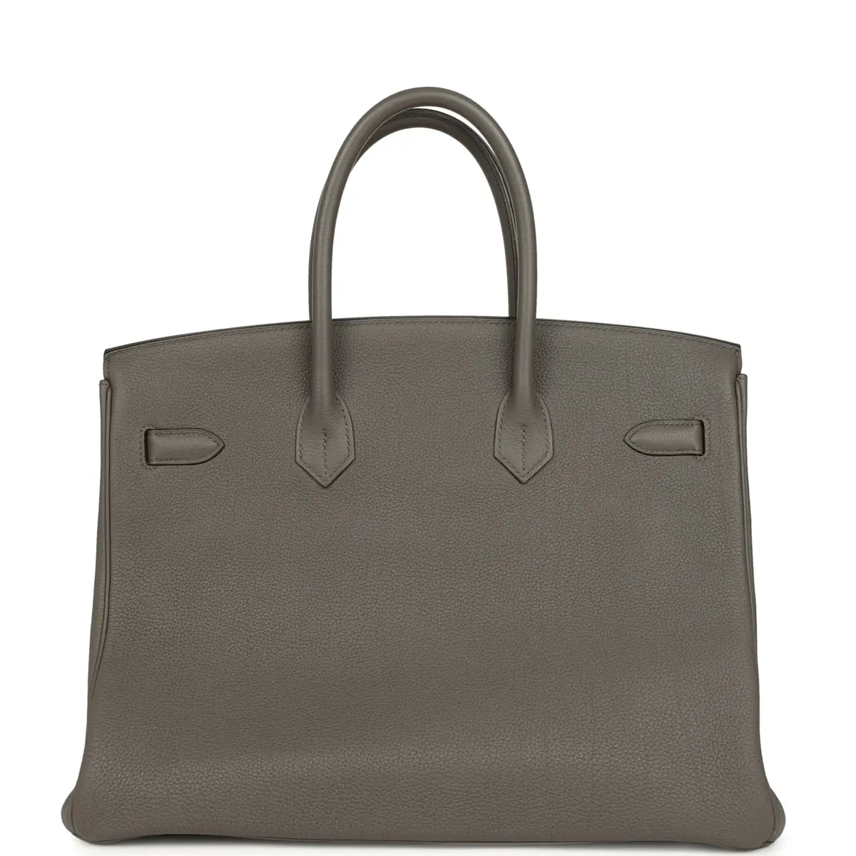 HERMÈS Pre-owned Hermes Birkin 35 Etain Togo Palladium Hardware | Thumbnail 4 HERMÈS Pre-owned Hermes Birkin 35 Etain Togo Palladium Hardware | Thumbnail 4