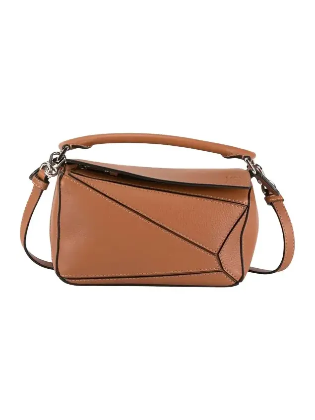 Puzzle Mini Top-Handle Bag in Leather Puzzle Mini Top-Handle Bag in Leather