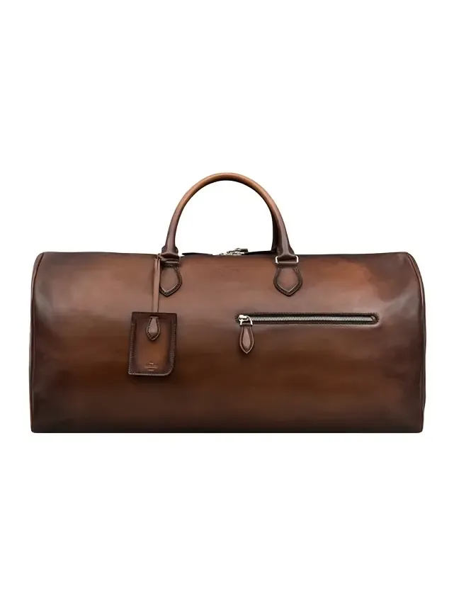 Men's Jour Off Leather Travel Bag, L
