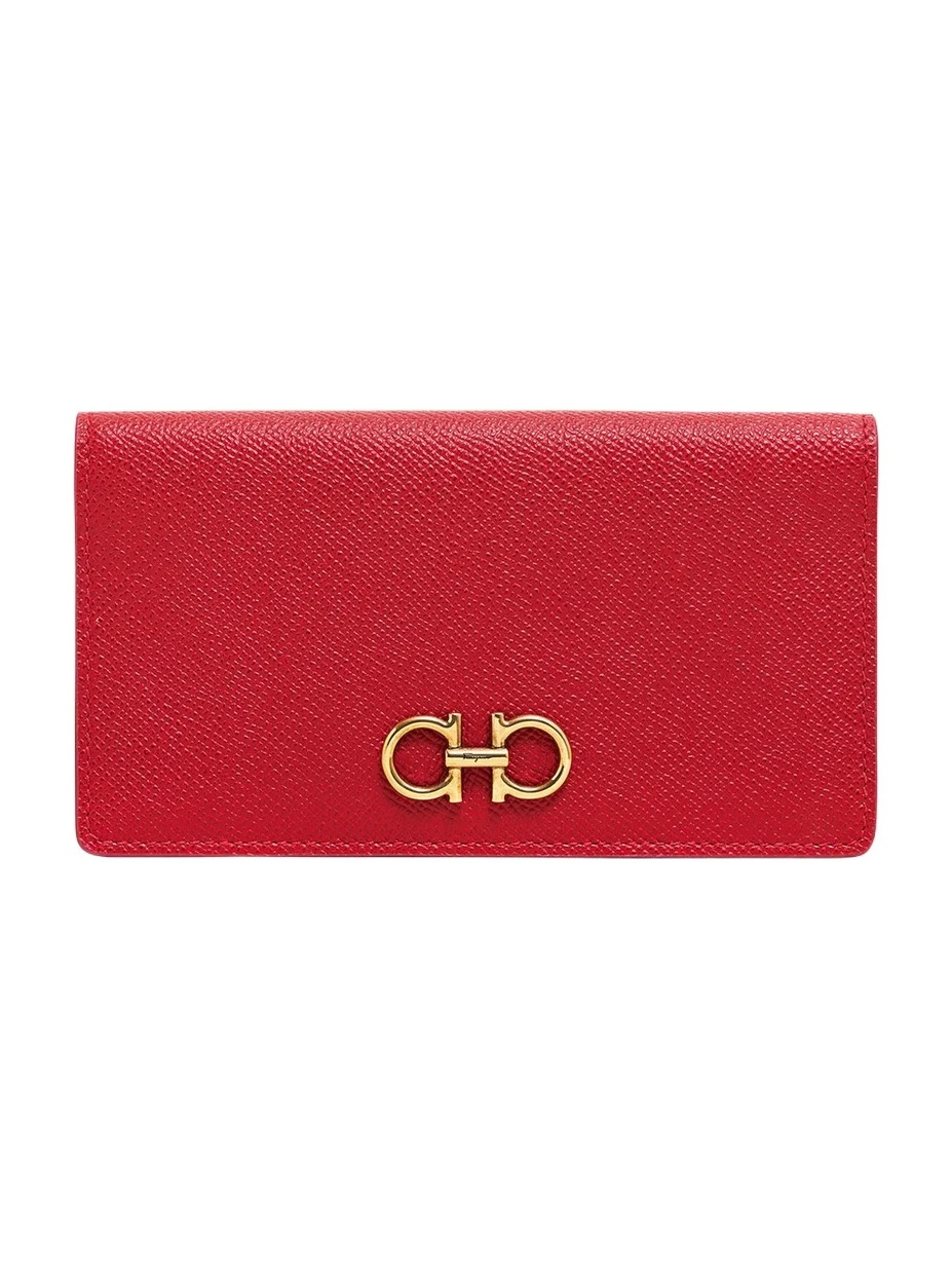 Ferragamo Gemini Bifold Leather Wallet