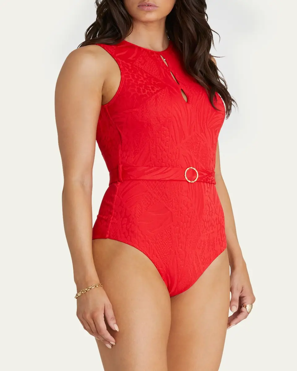 Aqua Blu Australia Rossa Prudence Cutout One-Piece Swimsuit | Thumbnail 3 Aqua Blu Australia Rossa Prudence Cutout One-Piece Swimsuit | Thumbnail 3